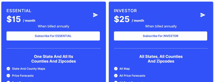 ZipSmart.ai Pricing Screenshot