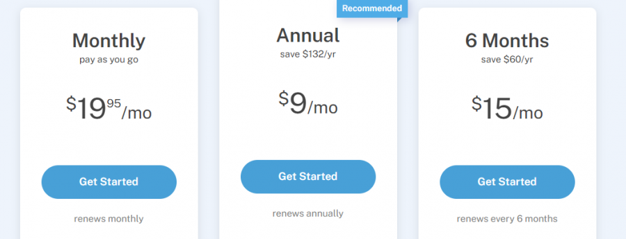 RentRedi Pricing Screenshot
