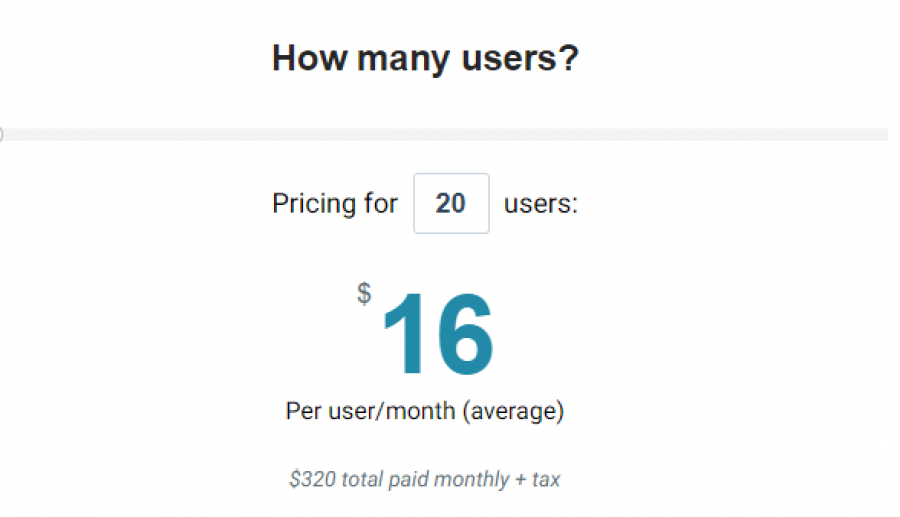 Ninety.io Pricing Screenshot